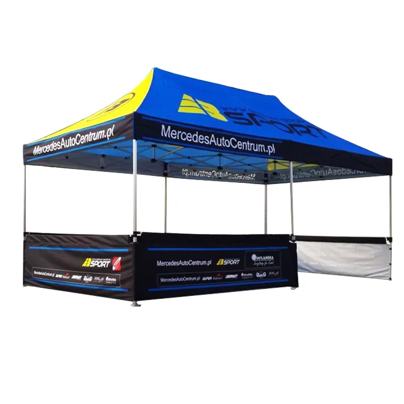 Namiot ekspresowy 3×3 handlowy z nadrukiem
